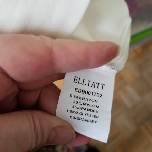 White Strappy Sundress with Tie Front and Bows - Picture 4 of 6